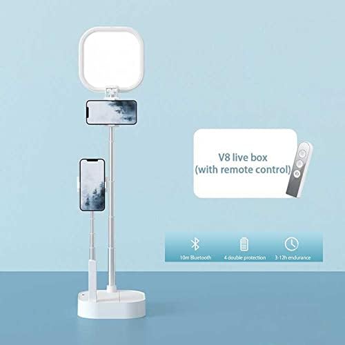 Telefon tutucu Lampe Özçekim dolgu ışığı Desteği Taşınabilir Dökün standı Telefon Voiture Fone Bluetooth Uyumlu Kamera Led Lambalar