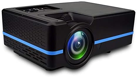 WQEZXC Mini Projektör Ev Zoom Lumes Renkli Destek Sineması Taşınabilir Led Tam Kablosuz Film Projektör Mini Taşınabilir Ev için