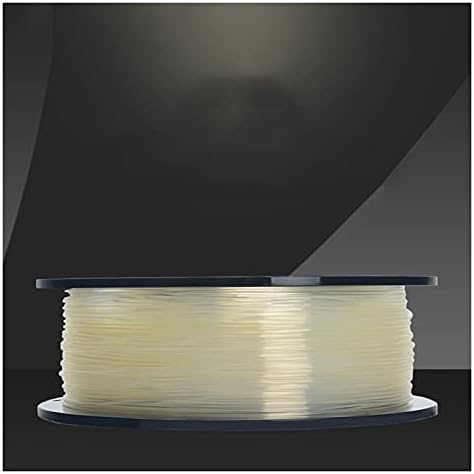LYMY 3D Yazıcı Filament 3D Baskı Sarf PETG 1.75 mm Malzeme Şeffaf Yazıcı Filament Tel 3D Baskı Filament Biriktirme (Renk: Şeffaf)