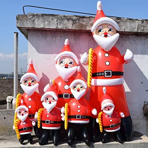 Açık Noel Süslemeleri, Noel Şişme Kardan Adam Noel Baba, Havaya Uçurmak Bebekler bahçe dekorasyonu için Şişme Tüp ile Tatil /