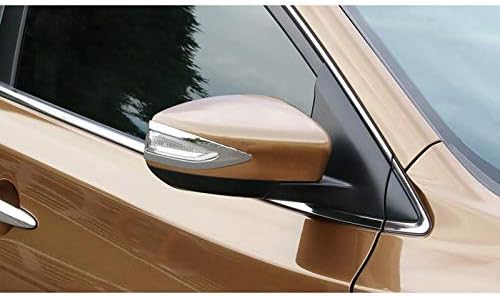 Xotic Tech 2 adet ABS Krom Dikiz Yan Kapı Ayna Sinyal ışığı krom çerçeve Trim ile Uyumlu Nissan Altima Sentra 2013-2017 / Maxima