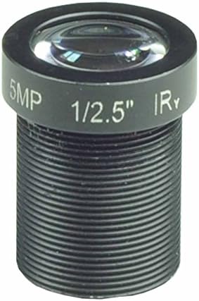Cambase HD 5 M Lens Siyah Uzun Açı Kurulu Lens 16mm 1080 P Güvenlik Kamera CCTV Gözetim için