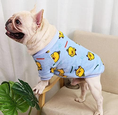 NC Yumuşak Polar Polar Köpek Pijama-Sevimli Köpek Giysileri Tulum Pjs-Hafif Kedi Ceket Pet Giyim-Sevimli Pençe Tasarım