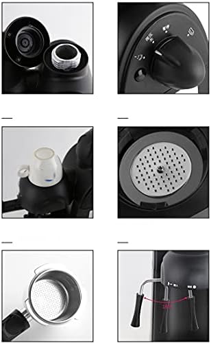 SLSFJLKJ Espresso Makinesi Ev Küçük Yarı Otomatik Mini Buhar Taze Çekilmiş süt köpürtme Makinesi Bir Arada