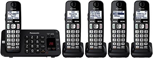 Telesekreterli Panasonic Telsiz Telefon 5 Telefonlar KX-TG3645B