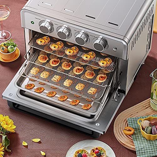 Ekmek Kızartma Makinesi Fırını, 60 Dakika Zamanlayıcı Hava Fritözü Ekmek Kızartma Makinesi Fırını Konveksiyonlu Ekmek Kızartma