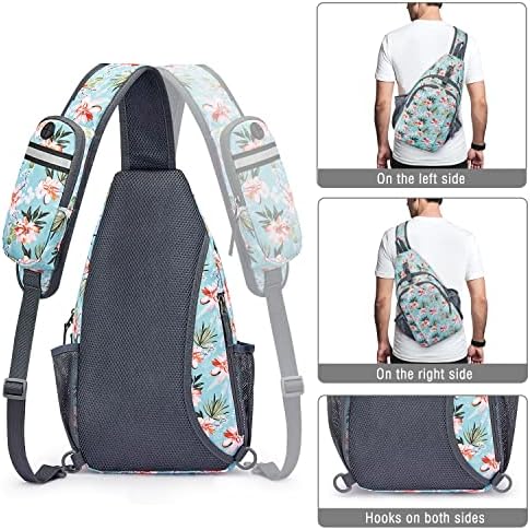 G4Free tek kollu çanta RFID Engelleme tek kollu sırt çantası Crossbody Göğüs Çantası Sırt Çantası Yürüyüş Seyahat için