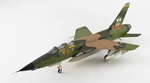 Hobi Ustası F-105G Vahşi Gelincik 63-8320, 561 TFS, vietnam Savaşı 1/72 DİECAST Uçak Önceden inşa Modeli
