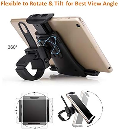 Jin-Siu Cep Telefonu Standları Bisiklet Standı için Telefon/Ped / Tablet Ayarlanabilir telefon Tutucu Silikon Pedleri Destek