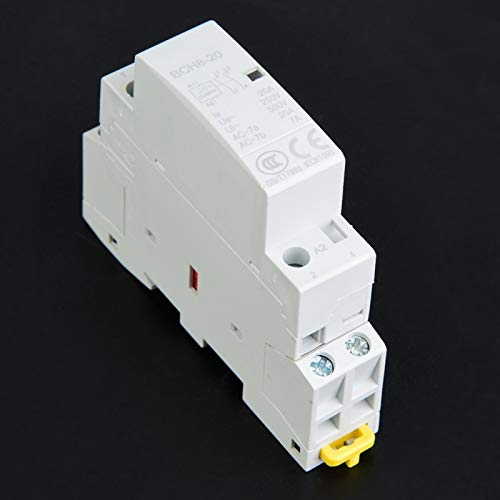 2NO 24 V 220 V/230 V Elektrik AC Kontaktör Ev AC Kontaktör 50/60Hz 2 Kutuplu Endüstriyel AC Kontaktör Ev Uygulamaları için(24