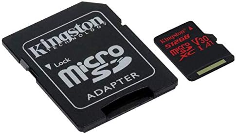 Profesyonel microSDXC 512GB, SanFlash ve Kingston tarafından Özel olarak Doğrulanmış LG V50 ThinQCard için çalışır. (80 MB /