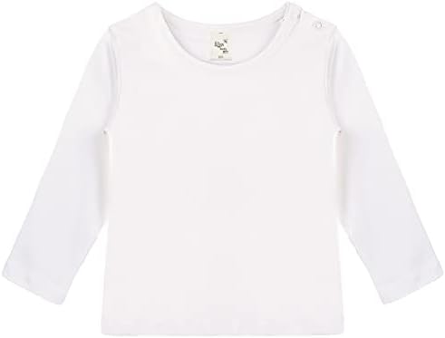 Lilax Bebek Kız Temel Uzun Kollu Yuvarlak Boyun T-Shirt