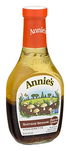 Annie'nin Shiitake Susamlı Salata Sosu, GDO'suz, 16 floz