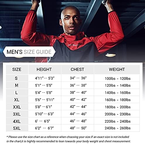 HOTSUİT Sauna takım elbise ceket erkekler Kilo Kaybı Spor Salonu Egzersiz eşofman Spor Salonu Egzersiz