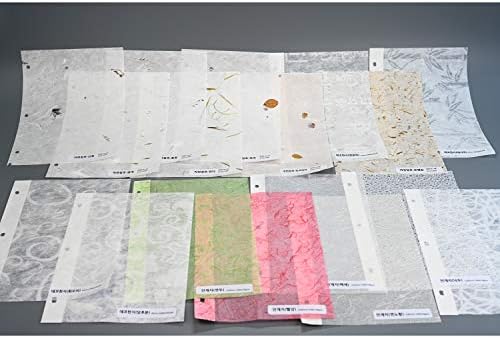Kore Kağıt Örneği Örnek Koleksiyonu Hanji Duvar Kağıdı Pencere Kapağı Shoji Ekran çeşitli Kağıt El Sanatları