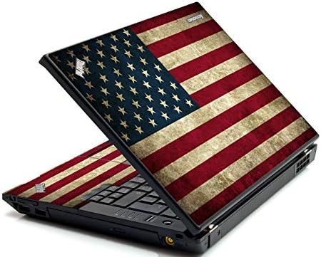LidStyles Vinil Koruma Cilt Kiti Çıkartma Lenovo ThinkPad W520 ile Uyumlu (Amerikan Bayrağı)