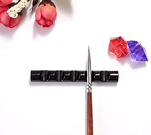 WOİWO 3 ADET Yeni Tırnak Kalem tutucu Akrilik Şeker Renkli Tırnak kalem ışık tedavisi Fırça Kristal Bar kalem tutucu