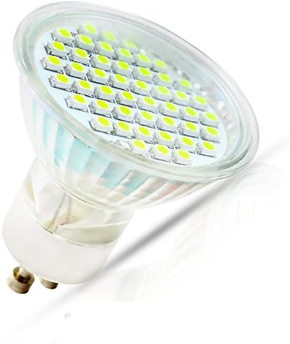 Mengjay 1 Adet GU10 110 V 3 W 60 SMD 2835 LED spot Spot Enerji tasarruflu lamba Ampul Ampuller Soğuk Beyaz 6000 K (Değiştirir