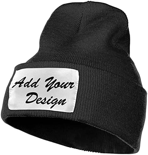 Kış Şapka Kişiselleştirilmiş Özel Örgü Kap Tasarım Kendi Logo Fotoğraf Metin Özelleştirilmiş