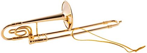 Broadway hediye MusicTreasures Altın trombon Noel Süsleme