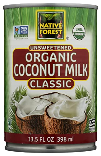Yerli Orman Şekersiz Klasik Hindistan Cevizi Sütü, Organik, 13,5 Floz