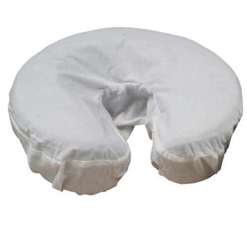 Body Linen Simplicity Poly Cotton Masaj Yüz Beşiği Kapakları (Çikolata, 5'li Paket) - Sık Kullanım ve Yıkama için Temiz, Gevrek