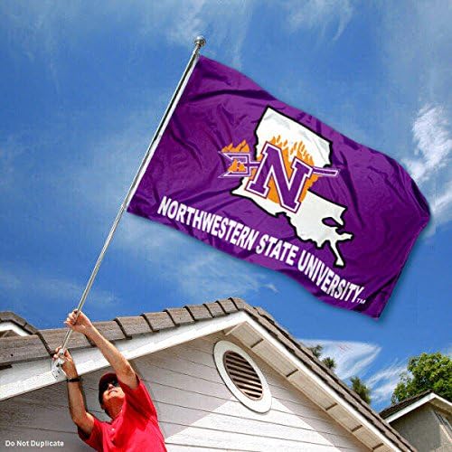 Kuzeybatı Eyalet İblisleri NSU Üniversitesi Büyük Kolej Bayrağı
