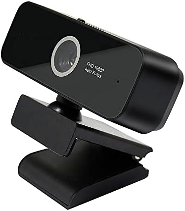 Gizlilik Deklanşörlü Otomatik Odaklama Kamerası, Çift Mikrofon, Majoron Tak ve Çalıştır Öğretim için USB Bilgisayar Kamerası,