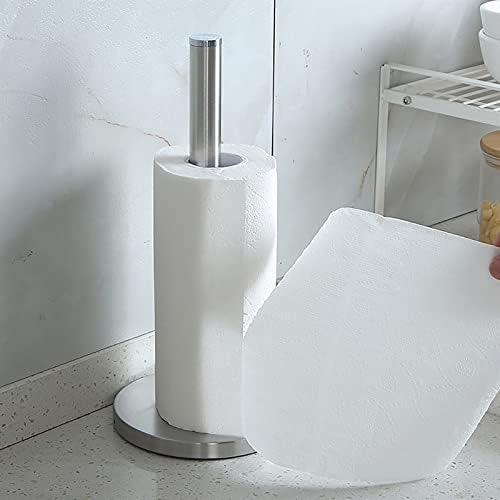 YYDMBH tuvalet Kağıdı Tutucular Paslanmaz Çelik Dikey Kağıt havlu Tutucu Standı Ev Mutfak Tezgah Oturma Odası için Dikey Kağıt