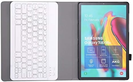 YOUWEN Tablet PC Klavye için Büyük A307 Galaxy Tab Bir 8.4 T307 (2020) Bluetooth Klavye Koruyucu Kılıf ile Standı (Renk: Gül