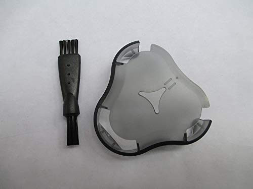 Yedek Tıraş Başlığı Koruma Kapağı Koruma ve Temizleme Fırçası Philips Norelco RQ12 Serisi için uygun