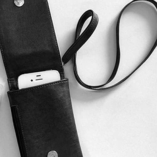 Kutlayın Boks Günü Nimet Telefon Cüzdan çanta Asılı Cep Kılıfı Siyah Cep