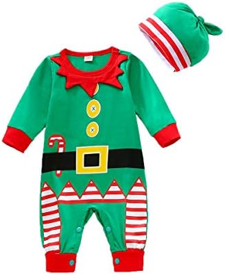 Benim Ilk Noel Bebek Kız Erkek Yenidoğan Giysileri Uzun Kollu Bebek Kıyafetler Set Romper Tulum