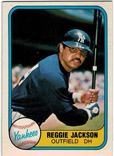 1981 Fleer AL Şampiyonu New York Yankees Takımı 2 Reggie Jackson & Goose Gossage-32 MLB Kartlı Set