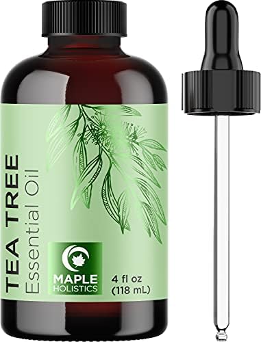 Saf Çay Ağacı Yağı 4 oz - Avustralya Çay Ağacı uçucu Yağ için Saç Cilt ve Çivi-Aromaterapi Çay Ağacı Yağı için Cilt Kuru Kafa