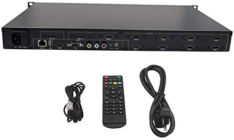 AVIshop 2x3 HDMI Video Duvar İşlemcisi HD TV 1080 P Matris Denetleyici Splitter Ekran 2x3 4x1 3x1 2x1 1x3 1x4 (2X3 Video Duvar