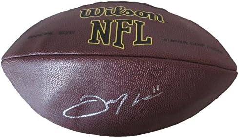Julian Edelman İmzalı Wilson NFL Futbolu, New England Patriots, Kent State Wildcats, Super Bowl Şampiyonu,
