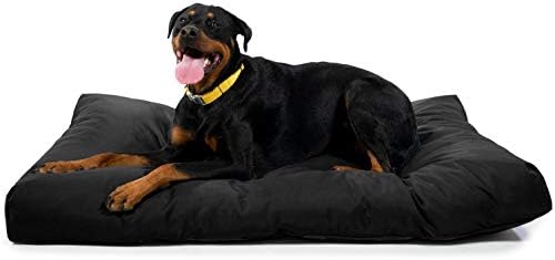 K9 Balistik Sert Dikdörtgen Yuvalama XL Ekstra Büyük Köpek Yatağı-Yıkanabilir, Dayanıklı ve Su Geçirmez Köpek Yatağı-Büyük Köpekler