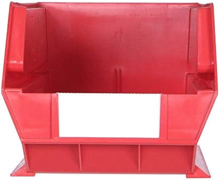 Triton Ürünleri LocBin Asma ve Kilitleme Kutuları-6-Pk. Kırmızı, 14 3/4 inç.L x 8 1/4 inç.G x 7 inç.H, Model Numarası 3-240R