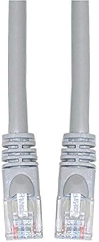 Cat6 Ethernet Çapraz Kablo, Snagless / Kalıplı Önyükleme 25 Feet Gri, CNE491139