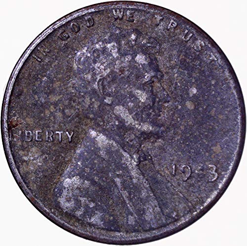 1943 Çelik Lincoln Buğday Cent 1C Fuarı