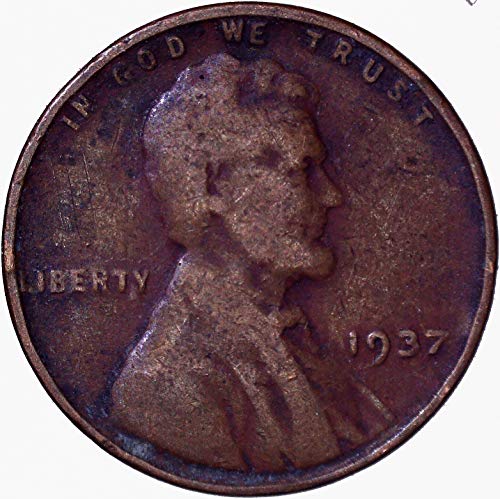 1937 Lincoln Buğday Cent 1C Fuarı