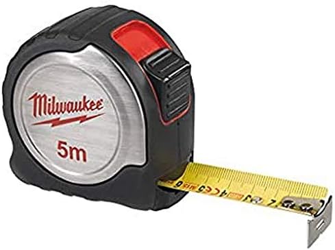 Milwaukee 4932451638 Mezura 5 m Kompakt 19 mm, Siyah-kırmızı