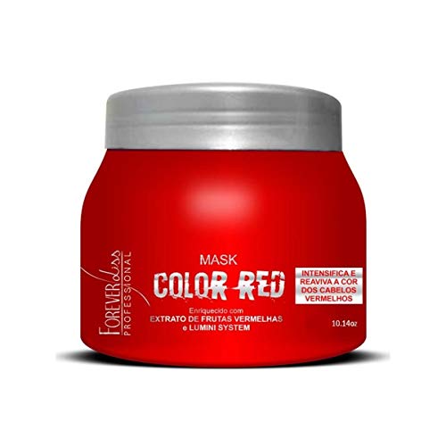 Forever Liss-Linha Kırmızı Renk-Maskara Intensificadora de Cabelos Vermelhos 250 Gr - (Kırmızı Renk Koleksiyonu - Kızıl Saç Yoğunlaştırıcı