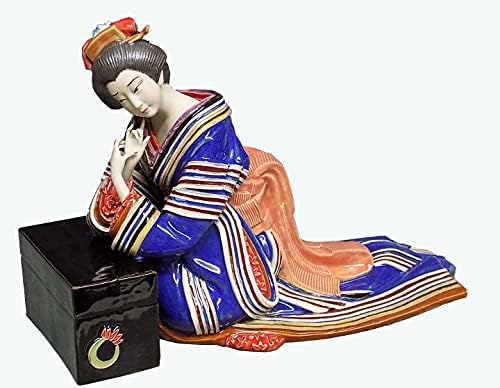Japon Kimono Geyşa Usta Kalite Koleksiyonu Porselen Bebek