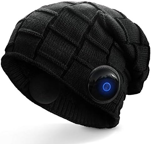OCOOPA Bluetooth Bere Şapka, Yüksek Ses, Kristal netliğinde Stereo Ses, Bluetooth 5.1 Kablosuz, akıllı Dokunmatik Kontrol Bere