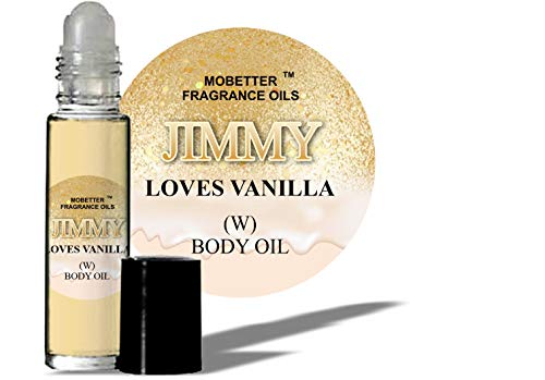 Jimmy, Mobetter Fragrance Oils'in Vanilya Parfüm vücut yağı kokusunu seviyor
