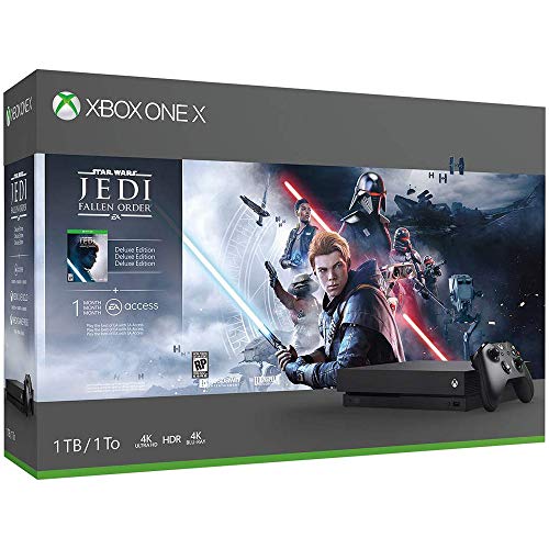 Microsoft CYV-00411 Xbox One X Yıldız Savaşları Jedi Düşmüş Sipariş Activision Call of Duty Modern Warf ile 1 TB Paketi Xbox