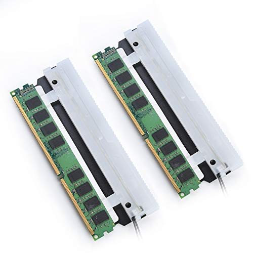 Gelid Çözüm Lümen RGB RAM Bellek Soğutma Kiti 2adet-Tam Otomatik RGB Modu-Çift Taraflı Yelek Soğutucu-Siyah