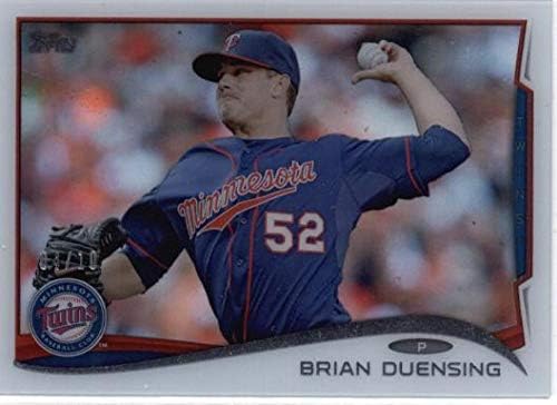 2014 Topps Temizle 488 Brian Duensing İkizler MLB Beyzbol Kartı / 10 NM-MT